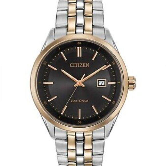Sale! Citizen Calendar Black Men's Watch - Picture 1 of 3